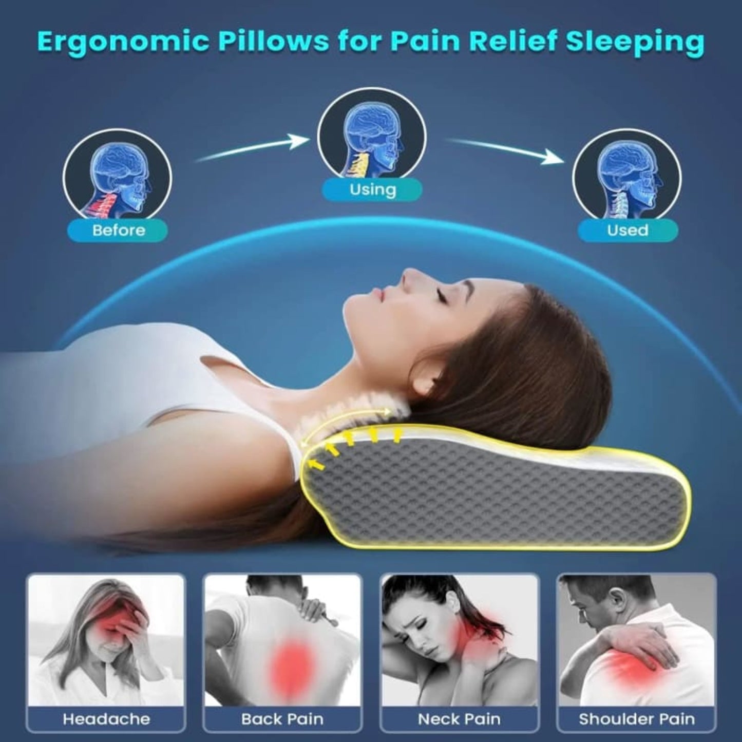 Easy | Ergonomic Cervical Pillow